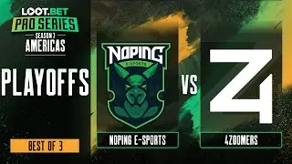 NoPing vs 4 Zoomers Game 1 - Pro Series 7 AM: Semifinals w/ KMart & ET