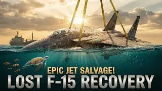 Abandoned F-15 Fighter Jet Deep Sea Recovery and Full Restoration Process
