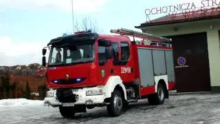 PW Gamet GAM 150 / Trąby - GBA 2.5/36 Renault Midlum 300.14 DXi/ ISS Wawrzaszek - OSP Węgrzce