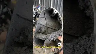 😱Inner Chain Sprocket condition😢| Must for better mileage & chain life #bikemaintenance #shorts