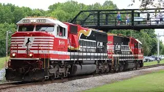 Fire Truck Show at the North Carolina Transportation Museum FT NS 9-1-1 and NS 5642!!
