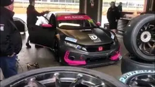 BTCC 2020 test day at brands hatch on the 10th march ( pure sound)