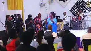 Let Heaven open for you As you worship with  Bishop Stella