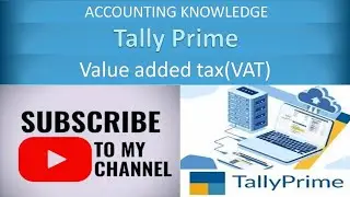 How to create vat tax in tally prime|| value added tax in tally prime 