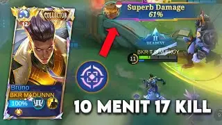 BRUNO DAMAGE BRUTAL SAKIT BANGET CUMA PAKAI TRIK INI !! 