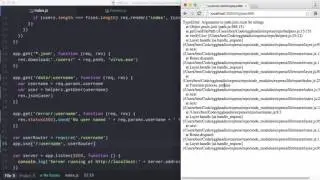 7  node js getting started with express routing code organization