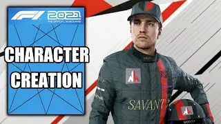 F1 2021 &ndash; Character Creation or Customize your Driver - Helmet + Suits + Gloves + Emotes