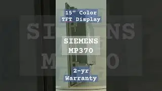 SIEMENS 6AV6545-0DB10-0AX0 MP370 | 15&rdquo; TFT Touch HMI |SIMATIC ⚙️15&rdquo; Color TFT Display 🌈#siemens