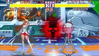 Mugen Battle #28 Asuna.exe Vs Benson