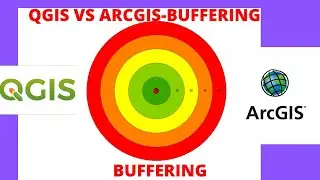 How to create multiple buffers in qgis and arcgis