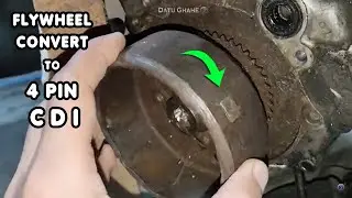 Motorcycle Magneto Contact Point - Grinding Tabas for 4 Pin CDI Battery Operated - flywheel convert
