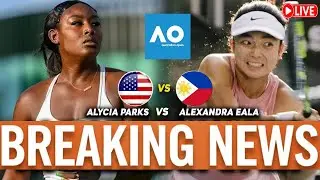 Can Alexandra Eala win the match against Alycia Parks? Australian Open 2026