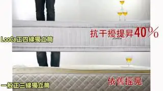 LooCa頂級正四線獨立筒床墊