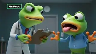 Dog Injured By Car Accident And Mr.Frog Save His Life By Calling Ambulance #shorts #animals #save