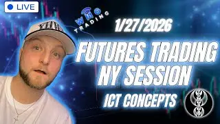▶️  LIVE Trading NQ - ICT TRADING STRATEGY ! 🚨
