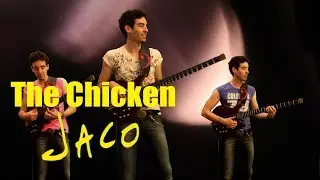 The Chicken by Jaco Pastorius (bass trio arrangement) - Karl Clews on bass