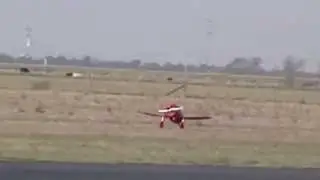 CARF Gee Bee DEAD STICK landing