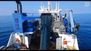 Bottom Trawl Fishing by M.V. SEAFDEC 2 (การทำประมงอวนลากหน้าดิน โดยเรือ M.V. SEAFDEC2)