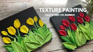 Impasto Painting Tutorial | For Beginners | Easy Painting Ideas
