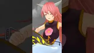 Touhou MMD: Yuugi Hoshiguma Vs Kasen Ibaraki #touhoummd