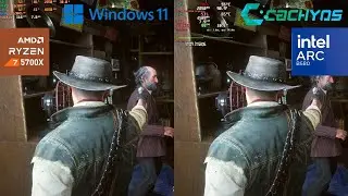 Windows 11 25H2 vs Linux CachyOS | Intel ARC B580 | RDR2 Benchmark
