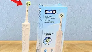 Электрическая зубная щетка Oral B Vitality 100 | Лучшая бюджетная электрическая зубная щетка в 20...