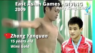 2009 Zhang Yanquan 张雁全 East Asian Games Mens 10 Meter Diving China