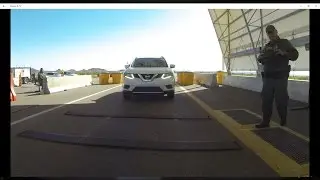 Inland U.S. Border Patrol Agents battle Domestic Terrorist, DHS Checkpoint, Oil Change, GP010065