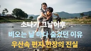 소나기 그날 이후 비오는 날 마다 숨겼던 이름