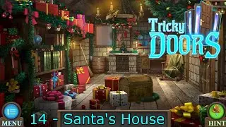 Tricky Doors (F2P) - Level 14: Santa's House - Full Level Walkthrough