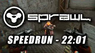 SPRAWL Speedrun in 22:01