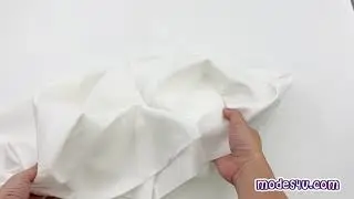 solid white Cloud 9 organic flannel fabric from the USA White