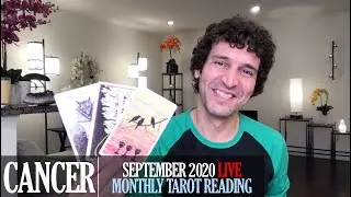 ♋️ CANCER September 2020: This is a time for new beginnings. ⌛️ The only way to finish is to start!