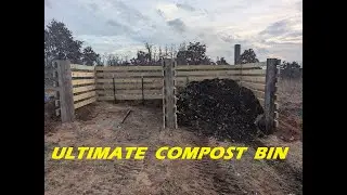 Ultimate Compost Bin - Turn it with your tractor!