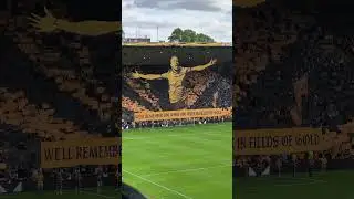 Diogo Jota tribute, the south bank Molineux