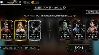 🔥Klassic Tower FATAL 180 Bosses Fights + Rewards Opening ☠️ Mortal Kombat Mobile Gameplay
