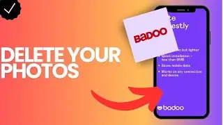 How to delete one of your photos in the Badoo app?