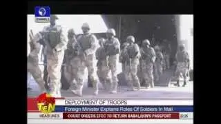 Reps and Minister of Foreign Affairs Debate Nigeria's role in Mali