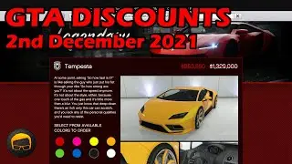GTA Online Discounts, Bonuses & News (2nd December 2021)