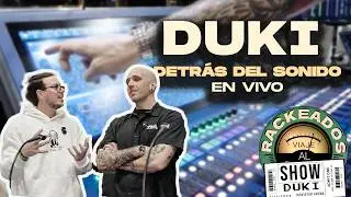 🎤 DETR&Aacute;S DEL SONIDO de DUKI en Movistar Arena | Rackeados: Viaje Al Show 🎛️🔥