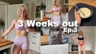 3 Wochen bis zum ersten Wettkampf | Kein Hunger mehr, 2 Stunden Cardio täglich & rainy mood