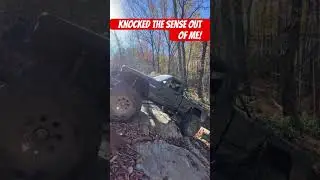 Definitely felt that one #windrockoffroadpark #offroad #windrock #youtubeshorts #shorts