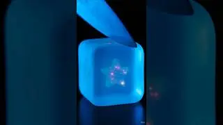 Cutting through the neon star... ⭐️ Rate this 1-10! 👇​ #oddlysatisfying #meltyourmind #neon #asmr