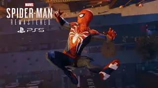 Питер создаёт усовершенствованный костюм. Сцена &mdash; Marvel's Spider-Man Remastered (PS5)