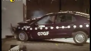 Euro NCAP Ford Mondeo 1997 crash test