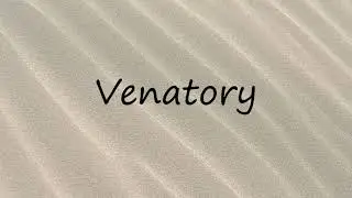 How to Pronounce Venatory?