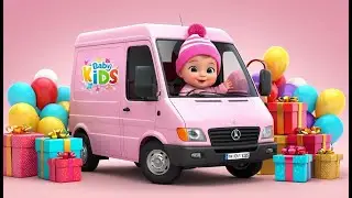 Baby Delivery Van New Year Gifts | Fun New Year Learning Song for Kids