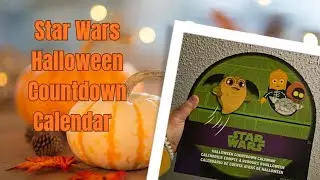 Star Wars Halloween Countdown Calendar Unboxing 