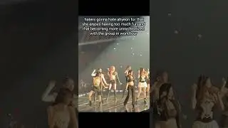 Worried for her !I hope she doesn't lose her mentality again#ahyeon#babymonster#worldtour#shorts