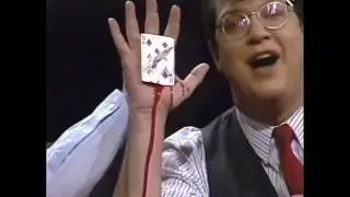 Penn & Teller - Teller stabs Penn to find card